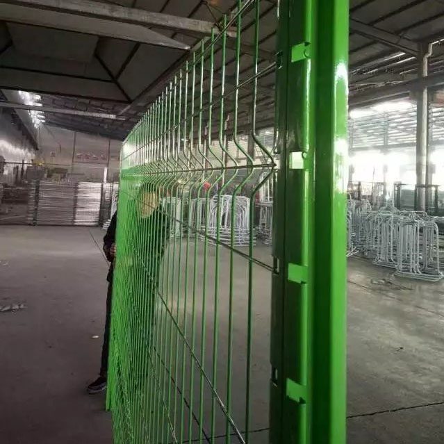 3D Welded Wire Mesh Fence/ Curved Mesh Fence Panel