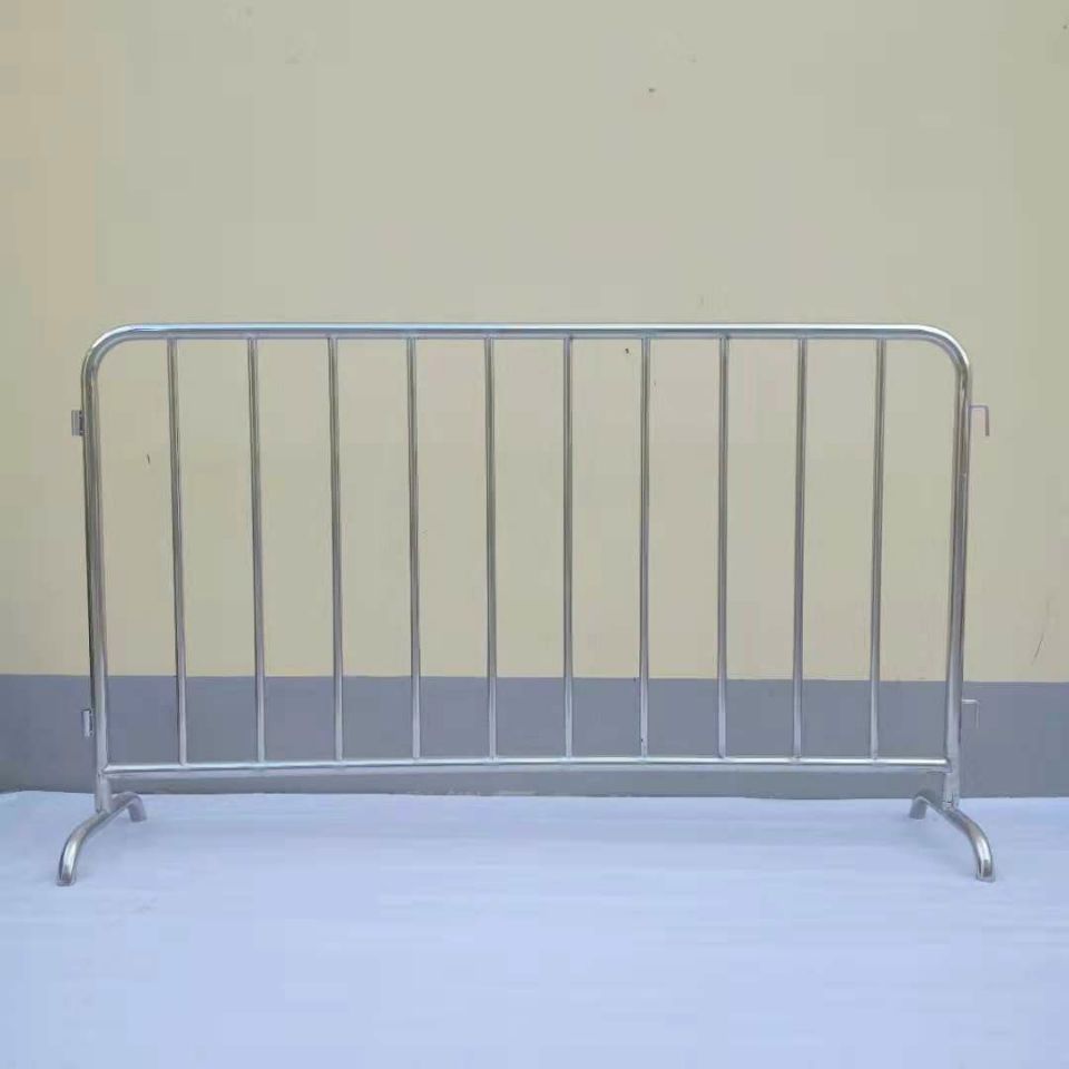Moveable temporary zinc steel fence